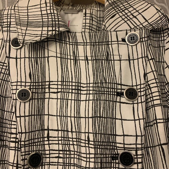 Authentic Black and white(cream) Jasper Conran coat. - Picture 4 of 10